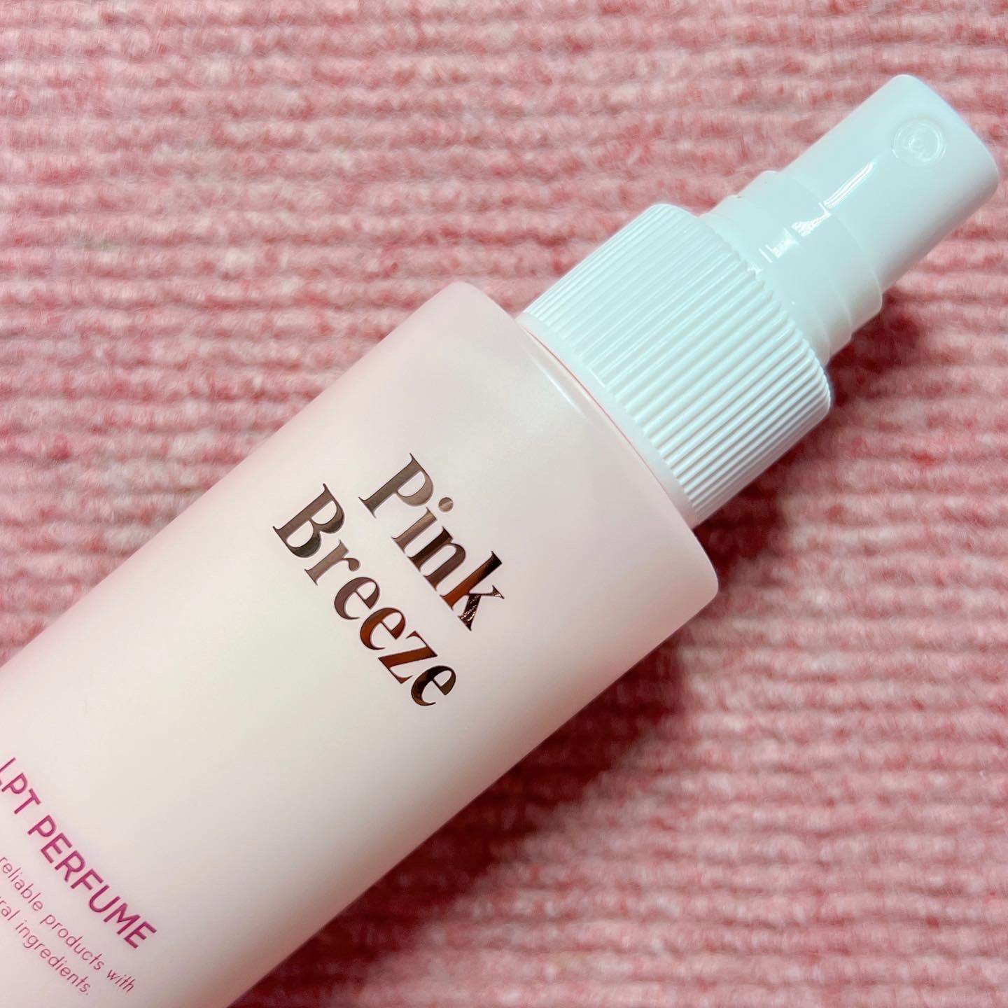 パフュームヘアパックインミスト Pink Breeze/Daleaf/アウトバストリートメントを使ったクチコミ（2枚目）