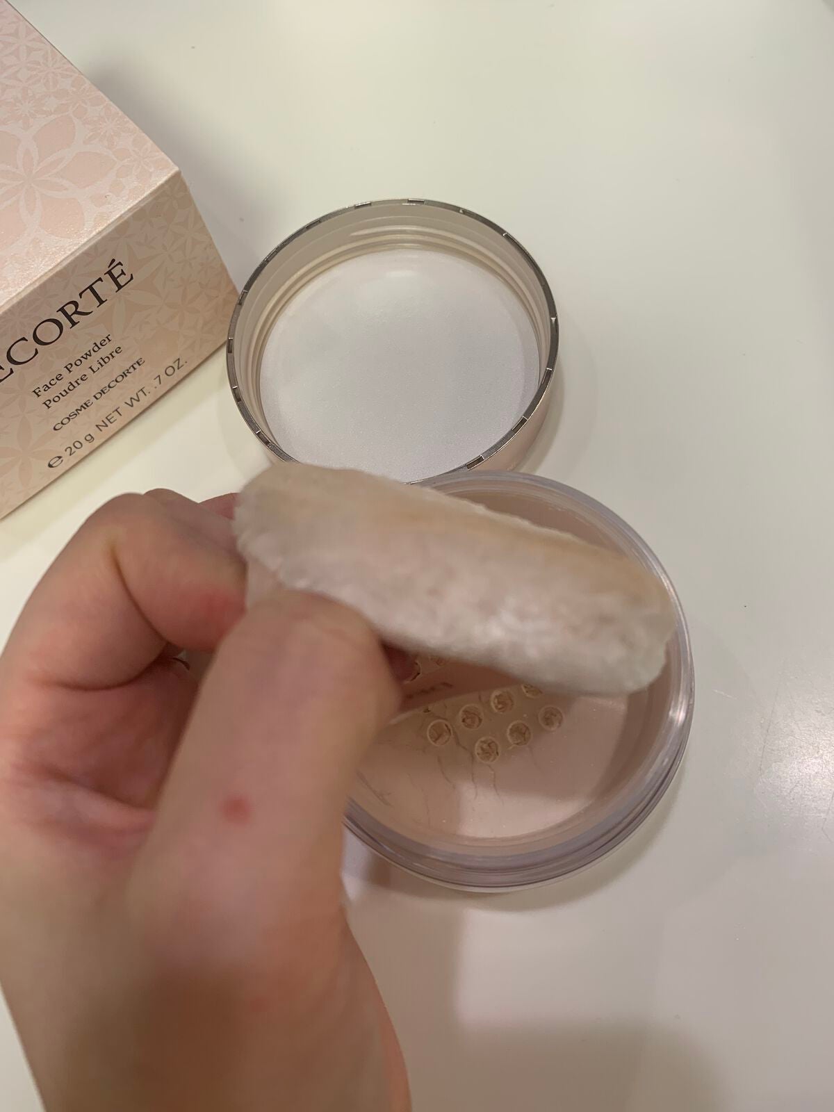 フェイスパウダー/DECORTÉ/ルースパウダーを使ったクチコミ(4枚目)