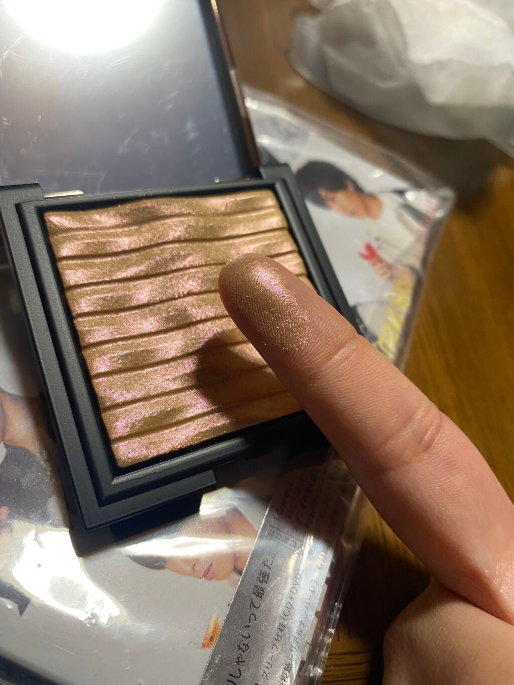 プリズム エアー ハイライター/CLIO/パウダーハイライトを使ったクチコミ(7枚目)