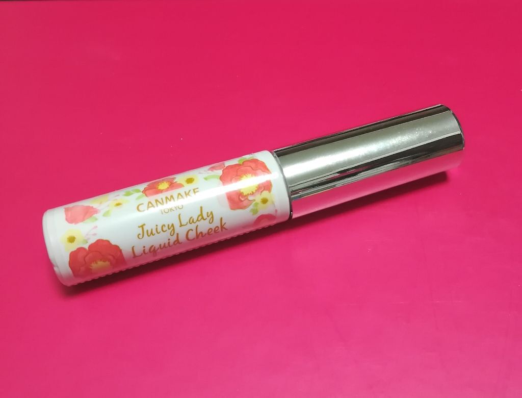 ジューシーレディリキッドチーク/キャンメイク/リキッドチークを使ったクチコミ(1枚目)