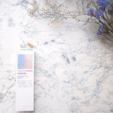 UHDファンデーション342(ピンクベージュ)/COSCOS/リキッドファンデーションを使ったクチコミ(6枚目)