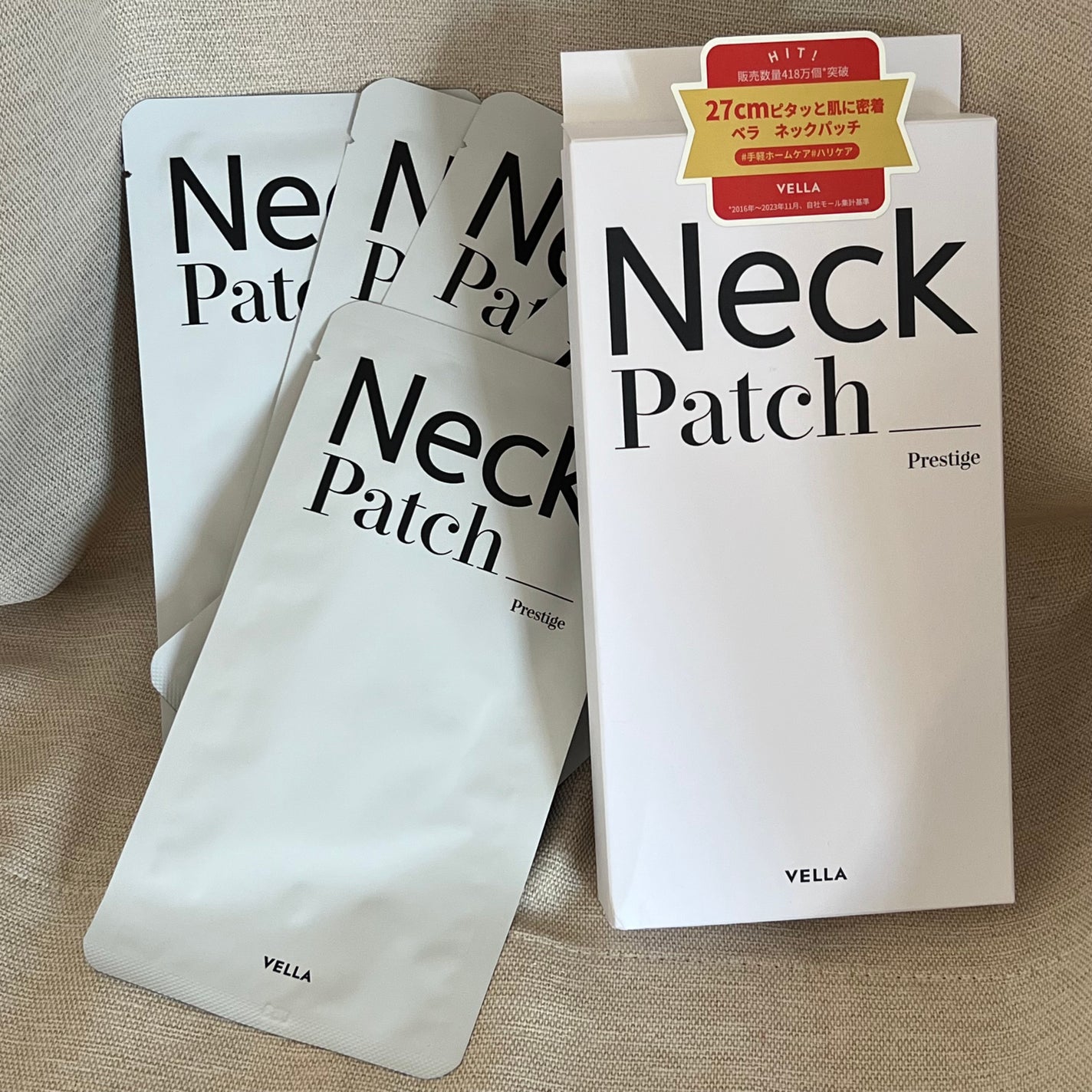 ベラ ネックパッチ/VELLA/シートマスク・パックを使ったクチコミ(1枚目)