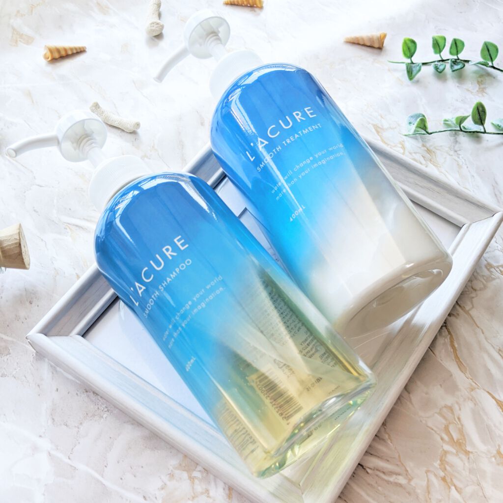 スムースシャンプー/スムーストリートメント/L'ACURE/市販シャンプーを使ったクチコミ(2枚目)