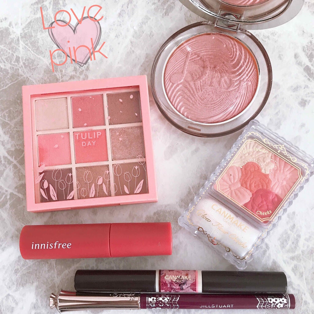 グロウフルールチークス/キャンメイク/パウダーチークを使ったクチコミ(1枚目)