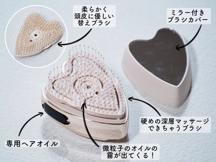 グロウケアブラシ/ANLAN/ヘアブラシを使ったクチコミ(5枚目)