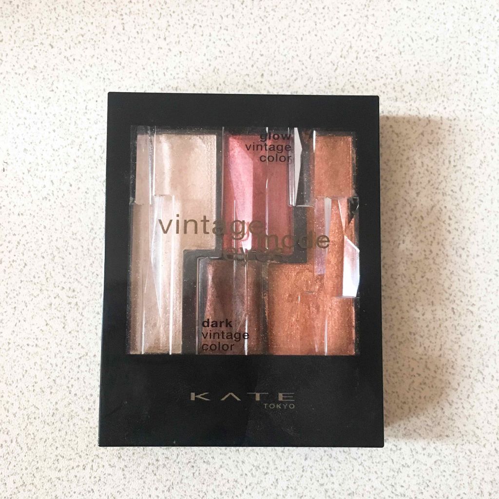 ヴィンテージモードアイズ/KATE/アイシャドウパレットを使ったクチコミ（1枚目）