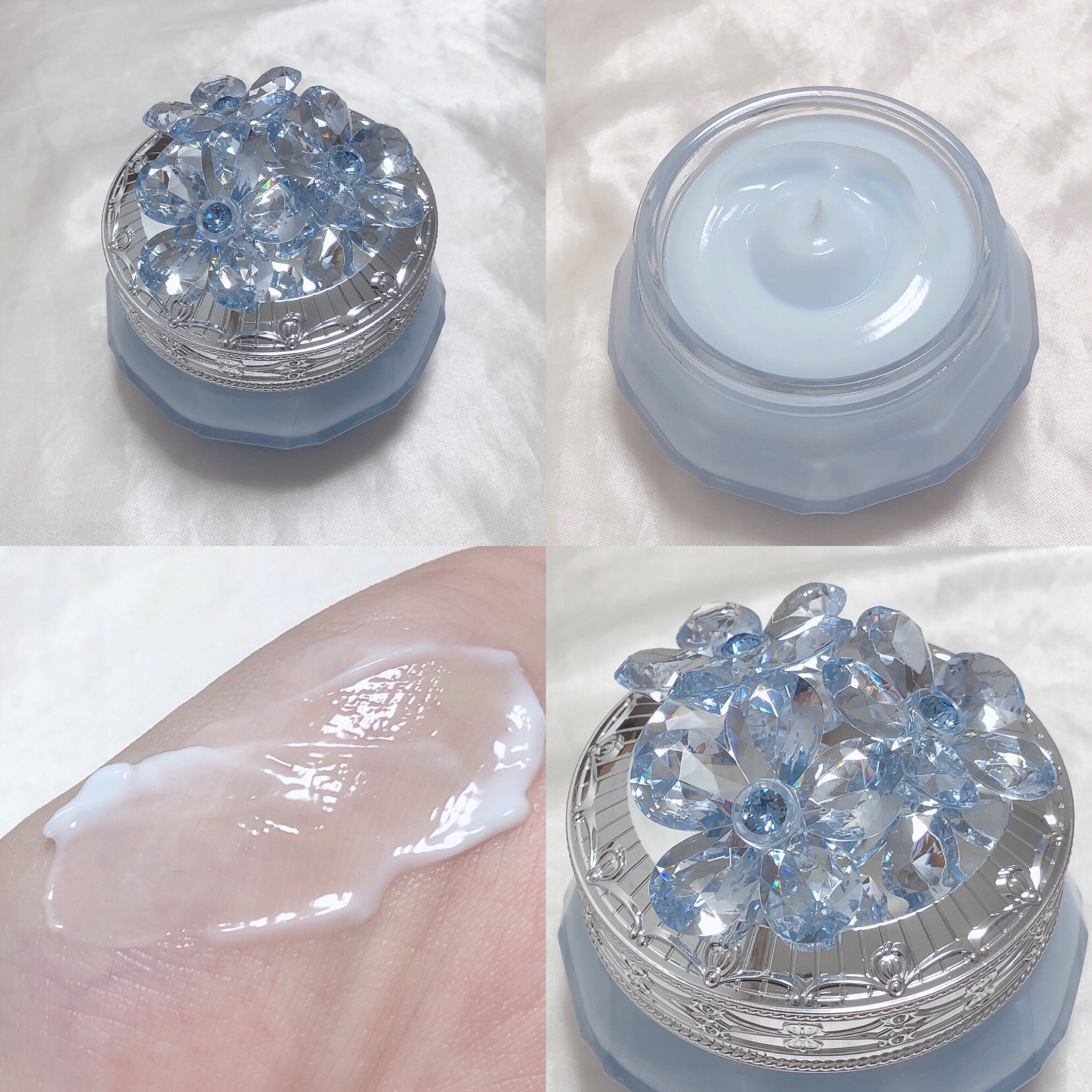 ジルスチュアート クリスタルブルーム サムシングピュアブルー パフュームドボディクリーム /JILL STUART/ボディクリームを使ったクチコミ（2枚目）