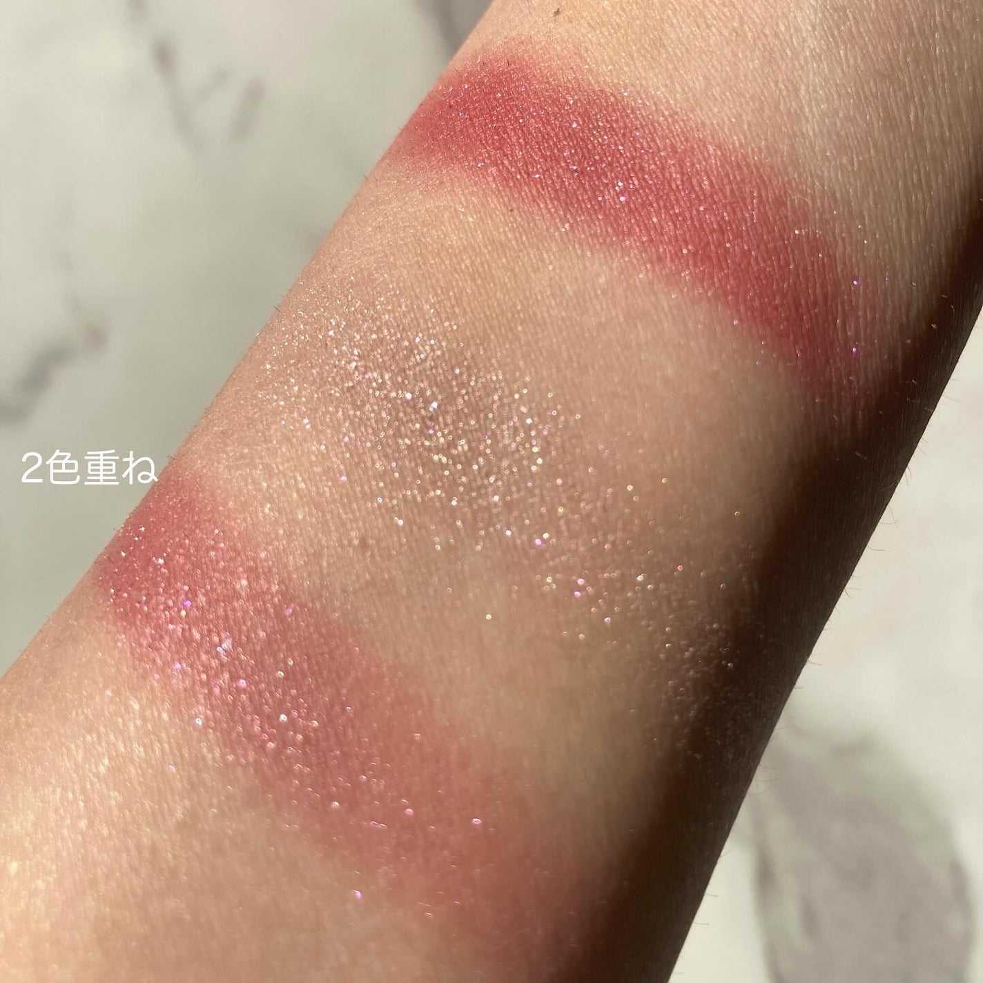 ジルスチュアート クリスタルブルーム ペタルクチュールアイズ デュオ/JILL STUART/アイシャドウパレットを使ったクチコミ(3枚目)