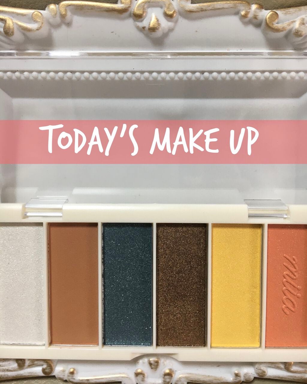 miia 6色アイシャドウ/DAISO/アイシャドウパレットを使ったクチコミ(1枚目)