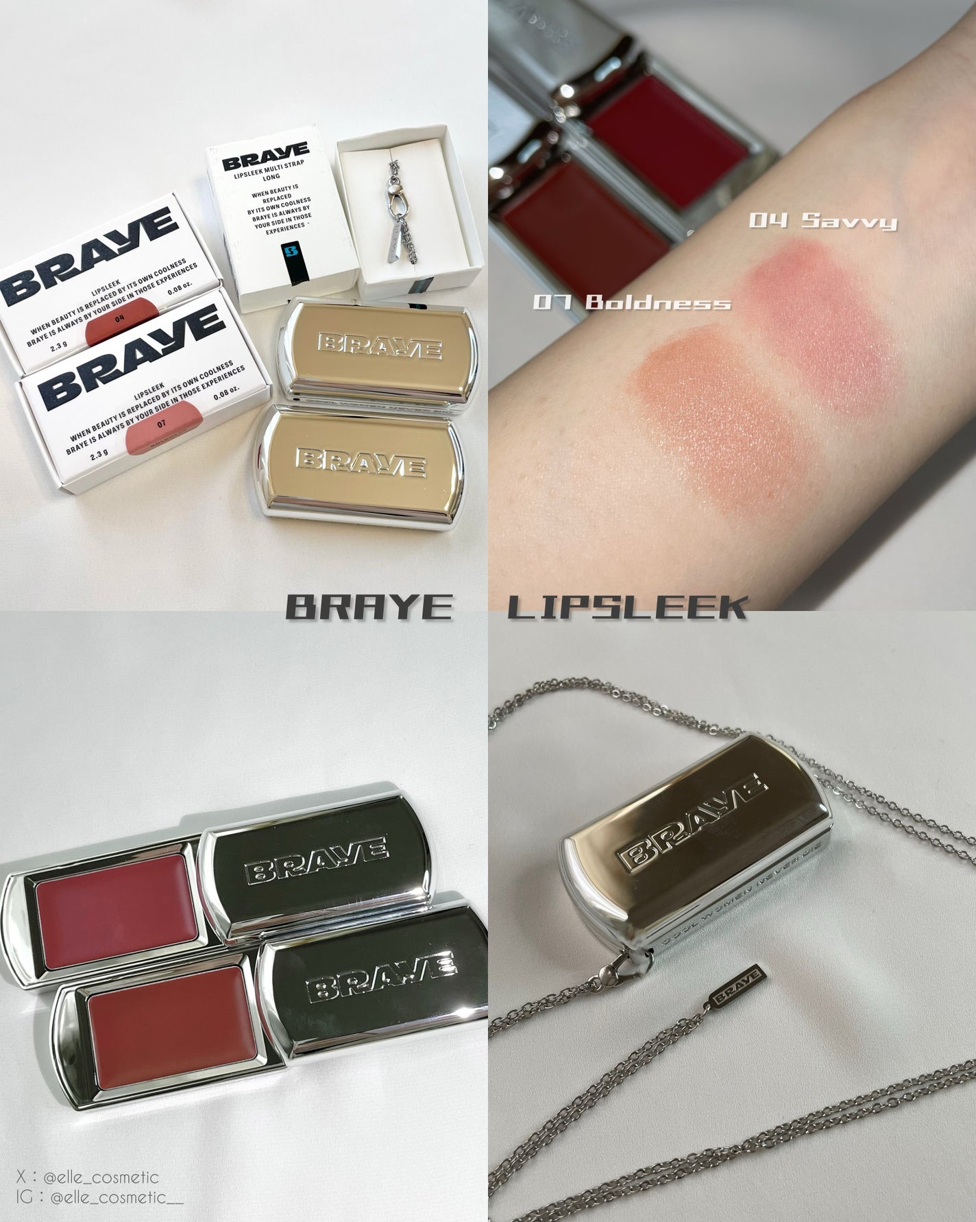 BRAYE LIPSLEEK/BRAYE/口紅を使ったクチコミ(2枚目)