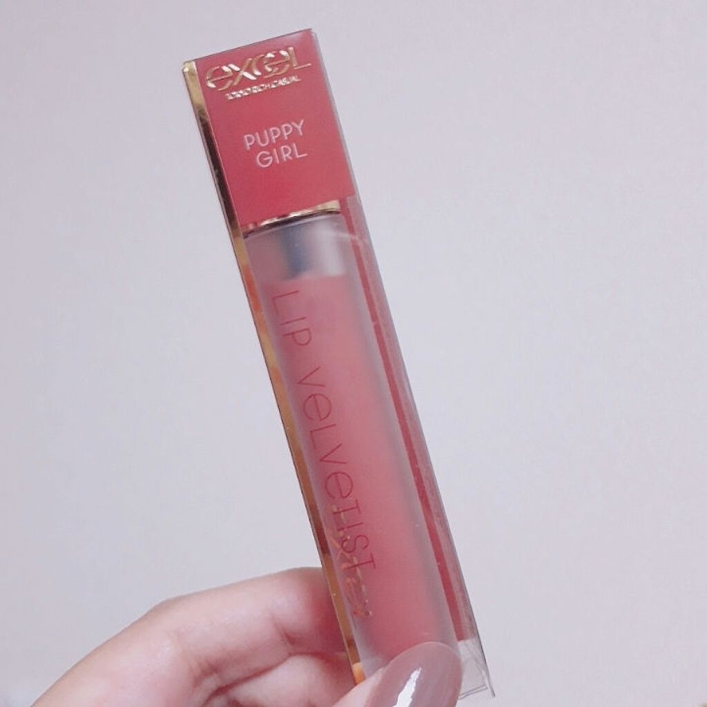 リップベルベティスト/excel/口紅を使ったクチコミ（2枚目）