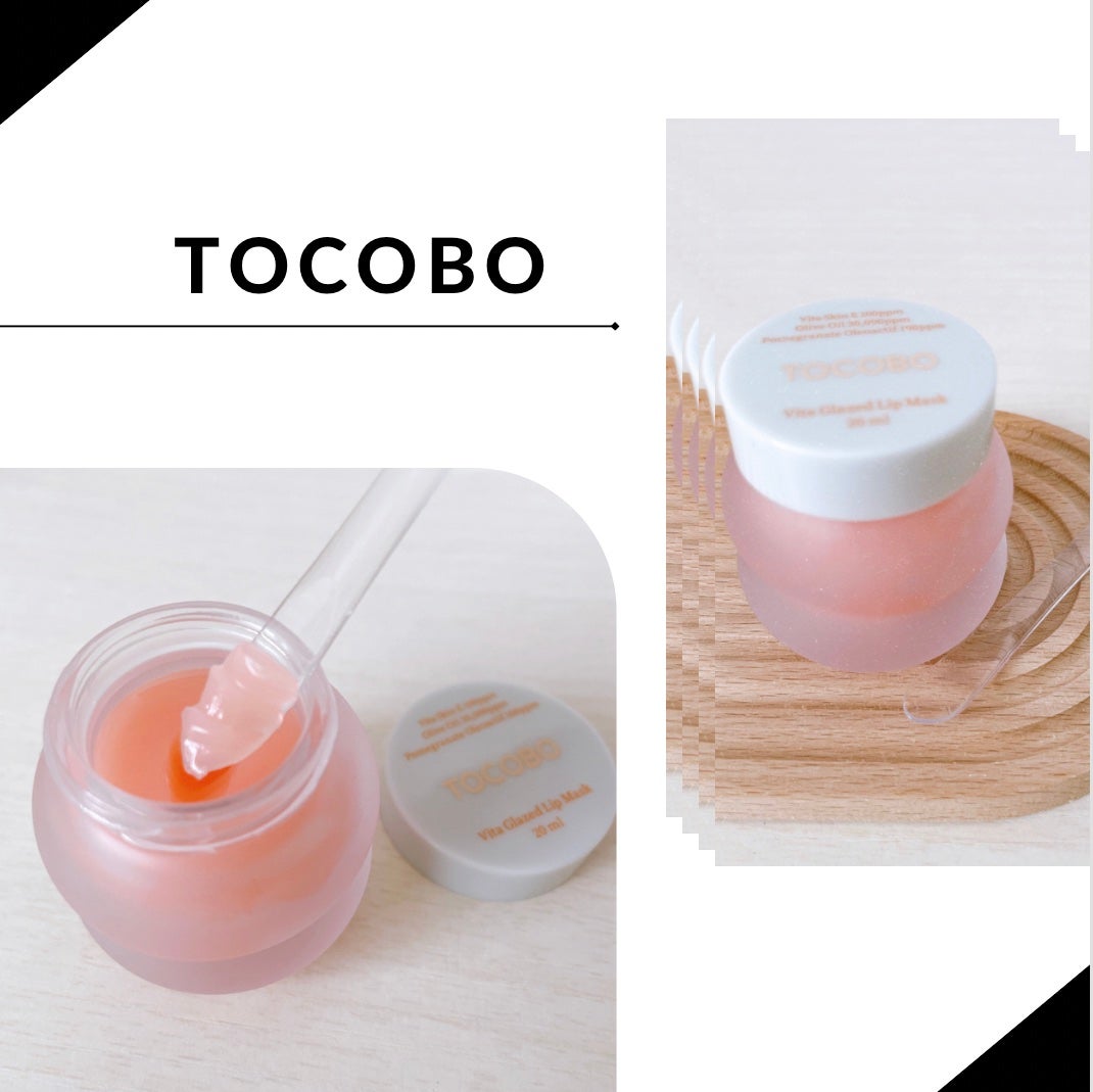 ビタグレーズドリップマスク/TOCOBO/リップマスクを使ったクチコミ(1枚目)