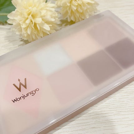 ウォンジョンヨ W デイリームードアップパレット /Wonjungyo/アイシャドウパレットを使ったクチコミ(1枚目)