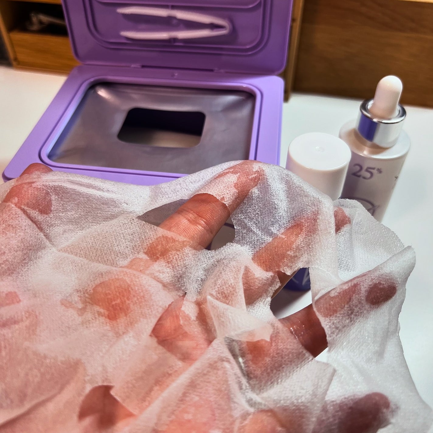 グルタシカ ブライトニングクイックマスク/Dr.Viuum/シートマスク・パックを使ったクチコミ(2枚目)