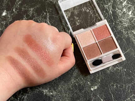 シルキースフレアイズ/キャンメイク/アイシャドウパレットを使ったクチコミ(3枚目)