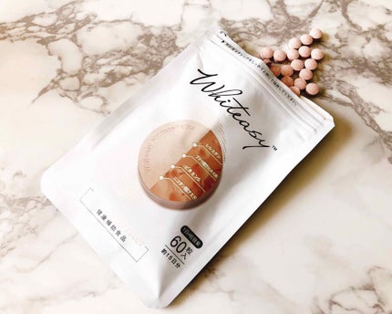 Whiteasy L-シスチン・ビタミンE含有加工食品/合一製薬/美容サプリメントを使ったクチコミ(4枚目)