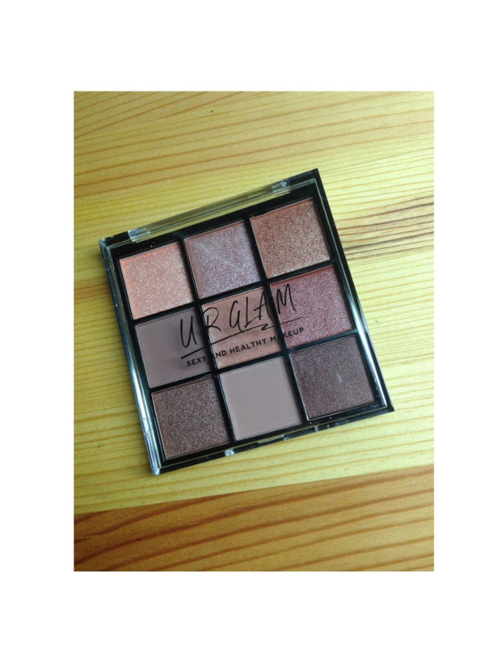 UR GLAM BLOOMING EYE COLOR PALETTE/U R GLAM/アイシャドウパレットを使ったクチコミ(4枚目)