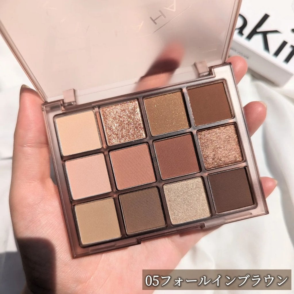 ホーリーモリーレイヤーパレット/HAKIT/アイシャドウパレットを使ったクチコミ(2枚目)