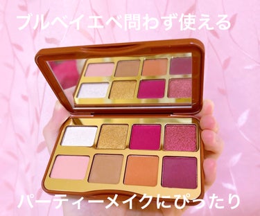 ジンジャーブレッド スパイス ミニ アイシャドウ パレット/Too Faced/パウダーアイシャドウを使ったクチコミ（3枚目）