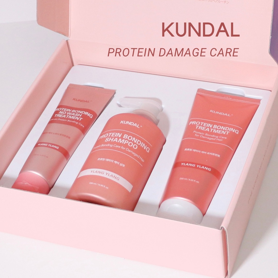 クンダル ダメージケア シャンプー/トリートメント/KUNDAL/市販シャンプーを使ったクチコミ（1枚目）