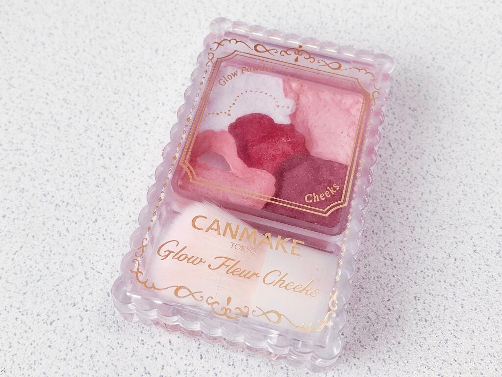 グロウフルールチークス/キャンメイク/パウダーチークを使ったクチコミ(1枚目)