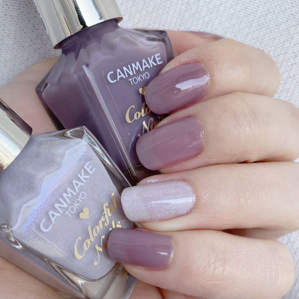カラフルネイルズ/キャンメイク/マニキュアを使ったクチコミ（1枚目）
