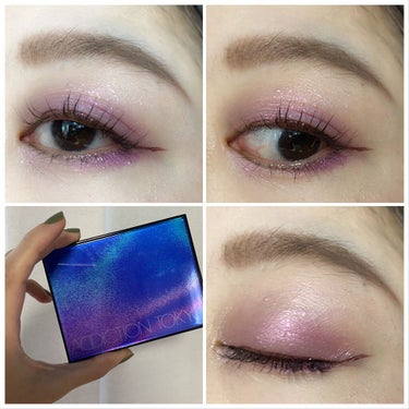 ホリデー アディクション “イリディセント ユーフォリア” EYESHADOW PALLETE L/ADDICTION/メイクアップキットを使ったクチコミ（1枚目）