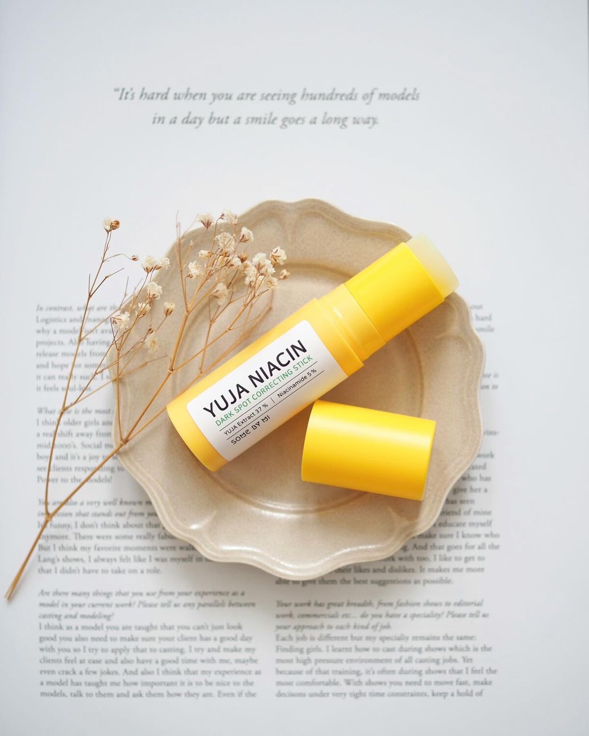 ゆずナイアシンダークスポットコレックティングスティック/SOME BY MI/美容液を使ったクチコミ（1枚目）