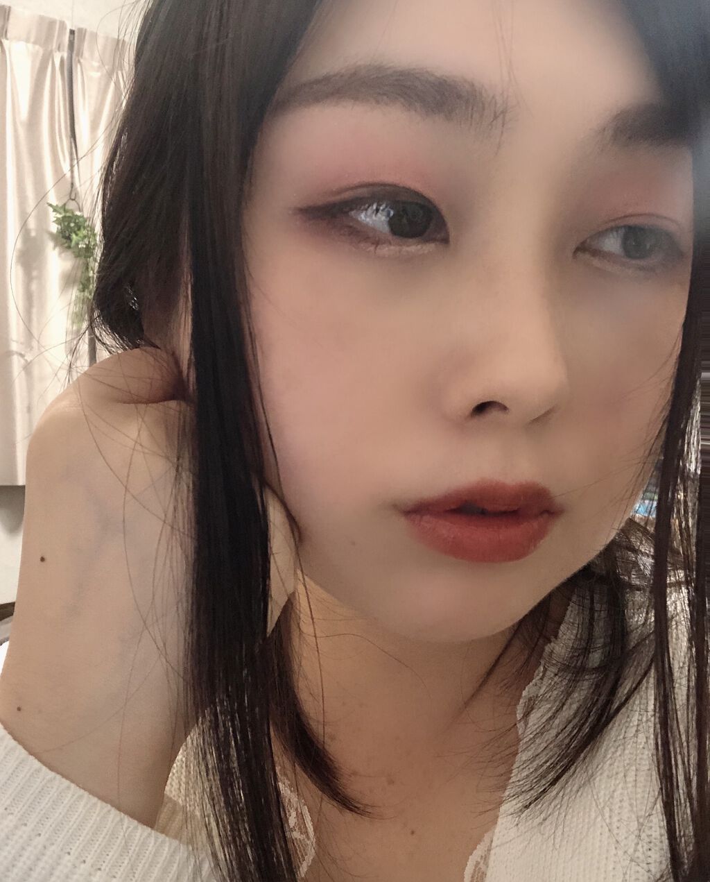 パーツリサイズシャドウ RD-1 ブライトレッド/KATE/アイシャドウパレットを使ったクチコミ（3枚目）