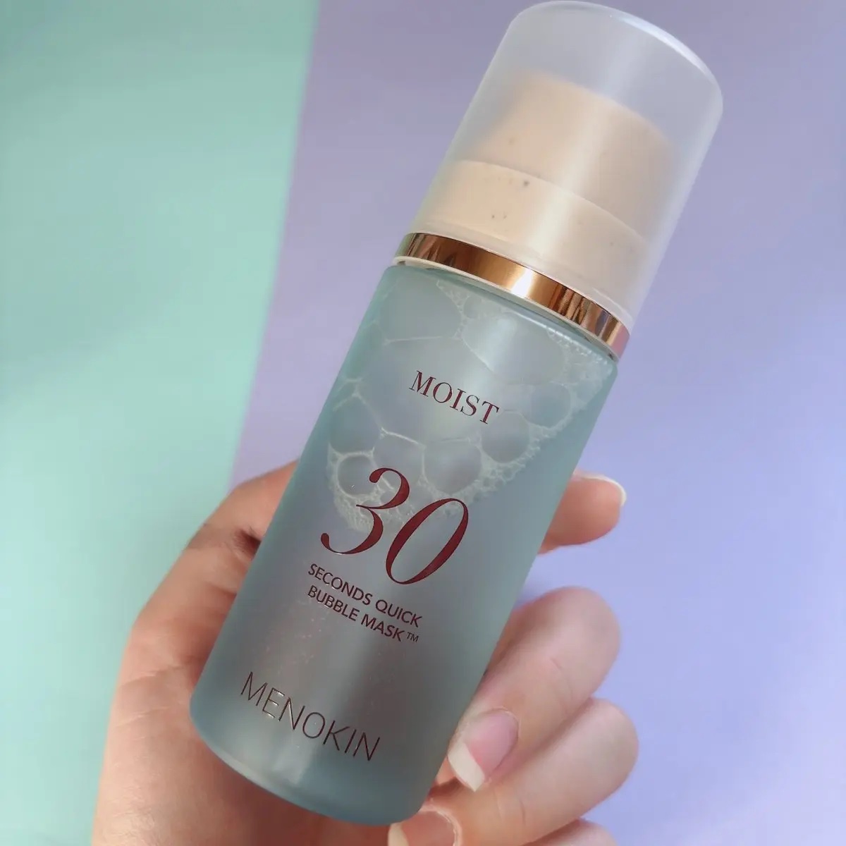 30秒クイックバブルマスク95ml リフト/MENOKIN/シートマスク・パックを使ったクチコミ（2枚目）