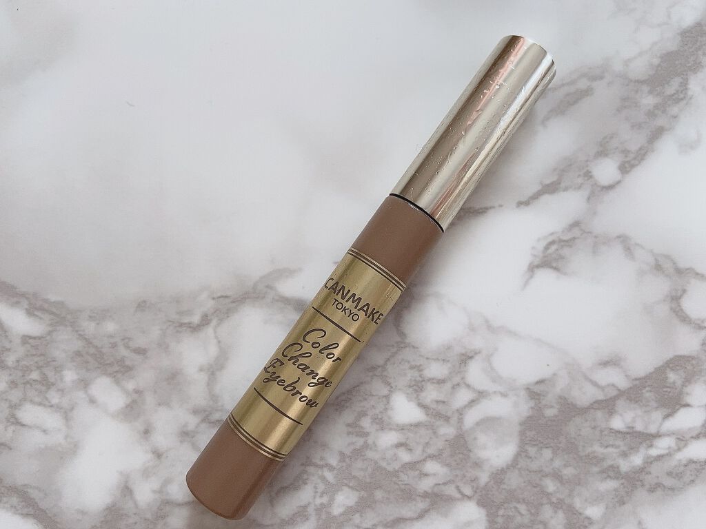 カラーチェンジアイブロウ/キャンメイク/眉マスカラを使ったクチコミ（1枚目）