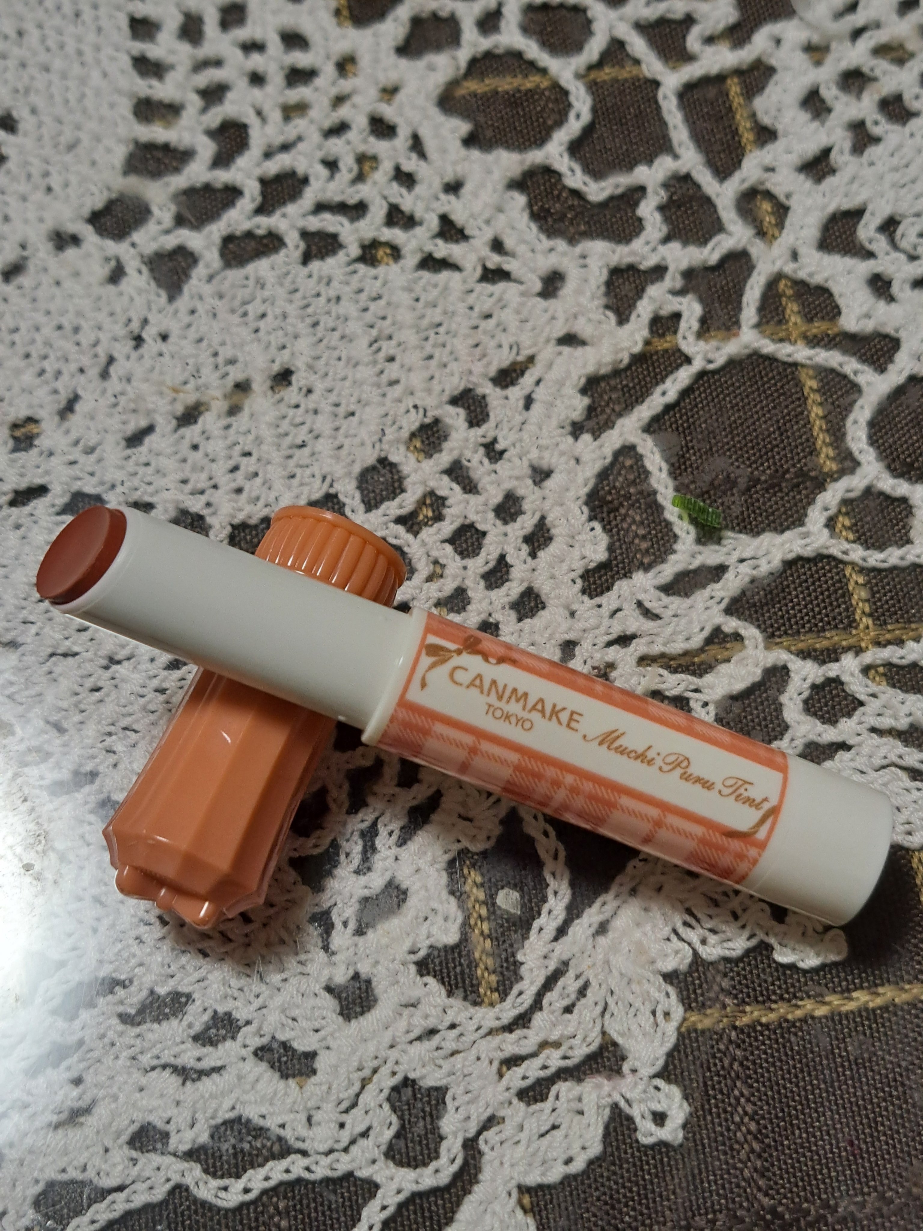 むちぷるティント 01 バタースコッチ/キャンメイク/リップティントを使ったクチコミ（2枚目）