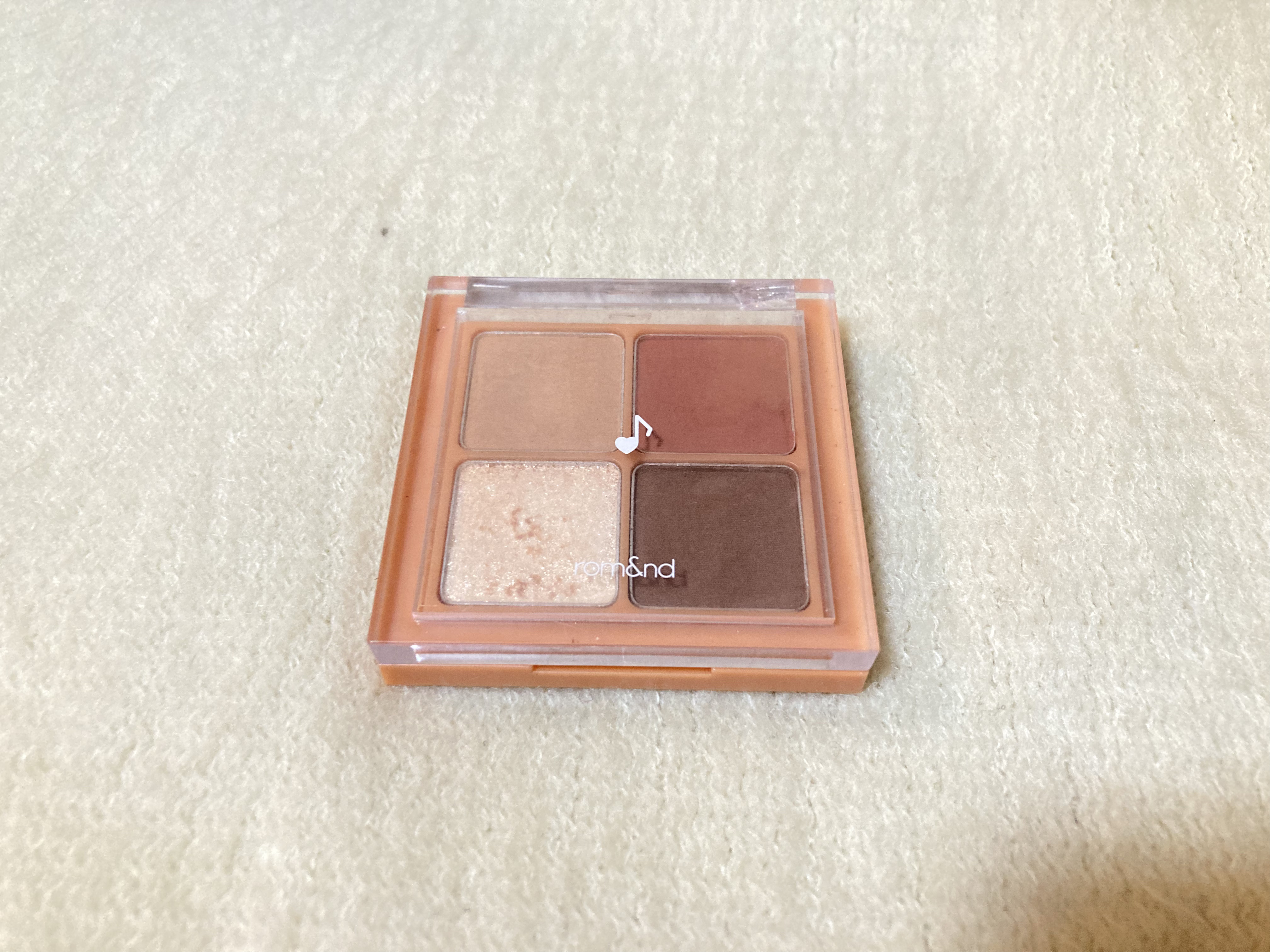ベターザンアイズ ミュージックシリーズ/rom&nd/アイシャドウパレットを使ったクチコミ（1枚目）