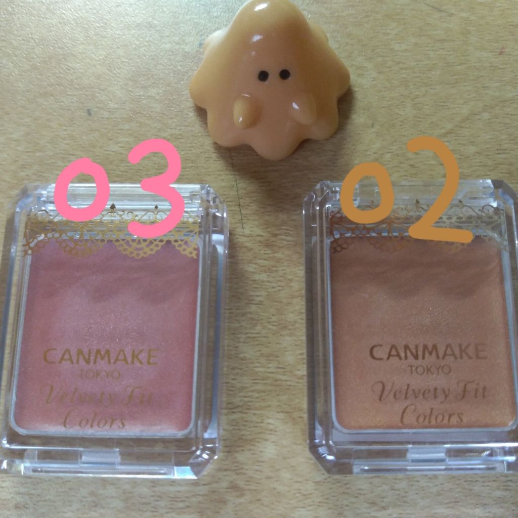 ベルベッティフィットカラーズ/キャンメイク/ジェル・クリームアイシャドウを使ったクチコミ（2枚目）