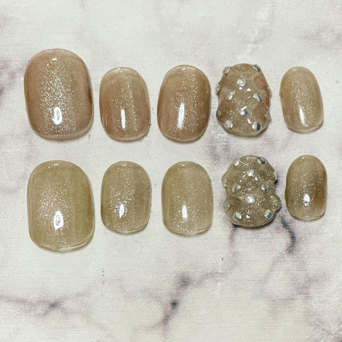 マグネットジェル/NAILTOWN/ジェルネイルを使ったクチコミ（1枚目）