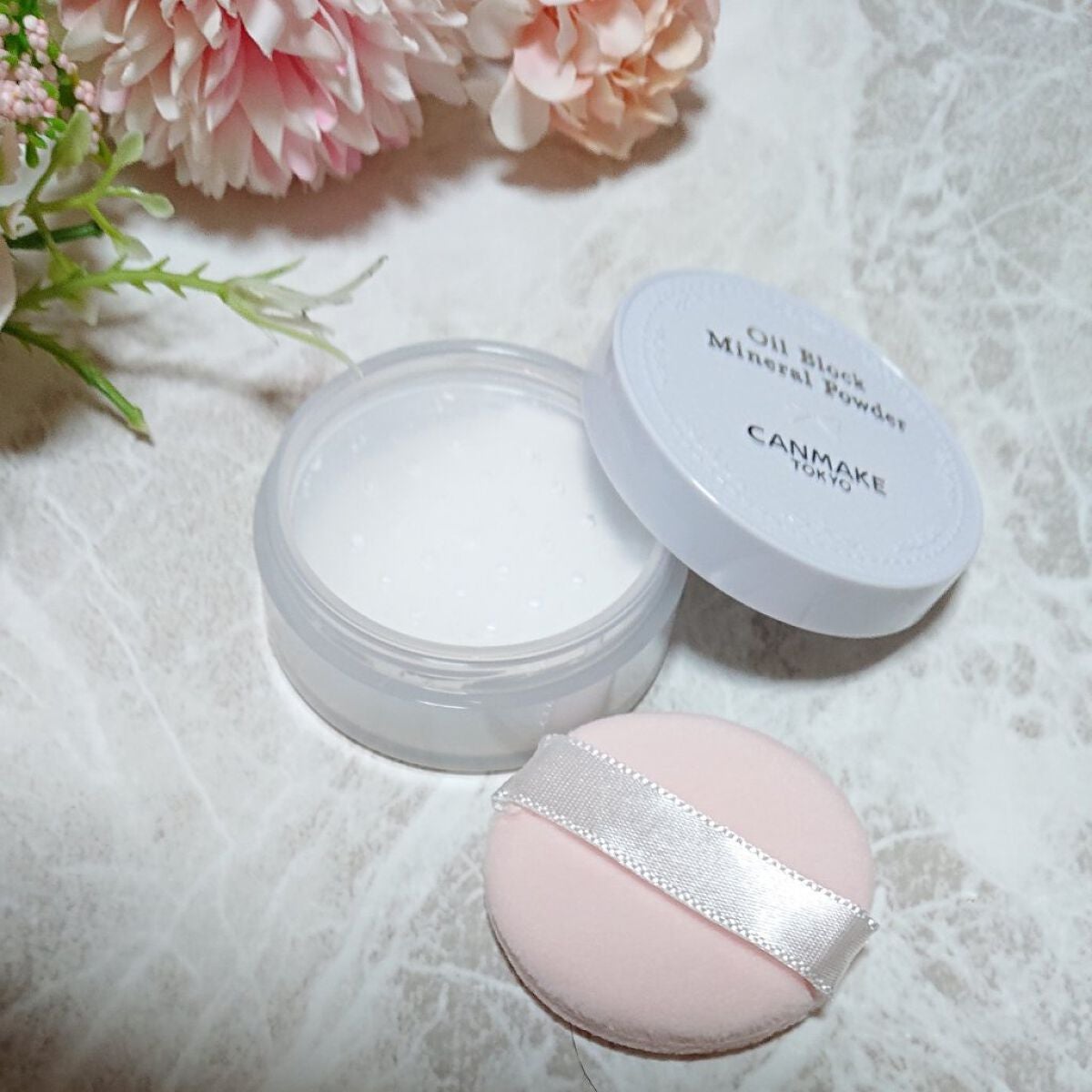 オイルブロックミネラルパウダー/キャンメイク/ルースパウダーを使ったクチコミ(2枚目)