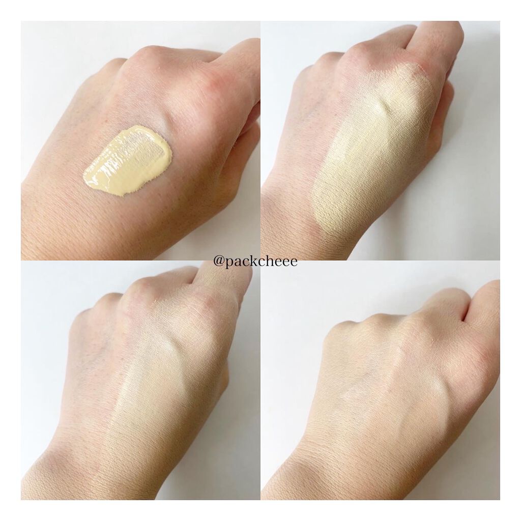 モイストファンデーション ; オウンアティテュード/Huxley/リキッドファンデーションを使ったクチコミ（2枚目）