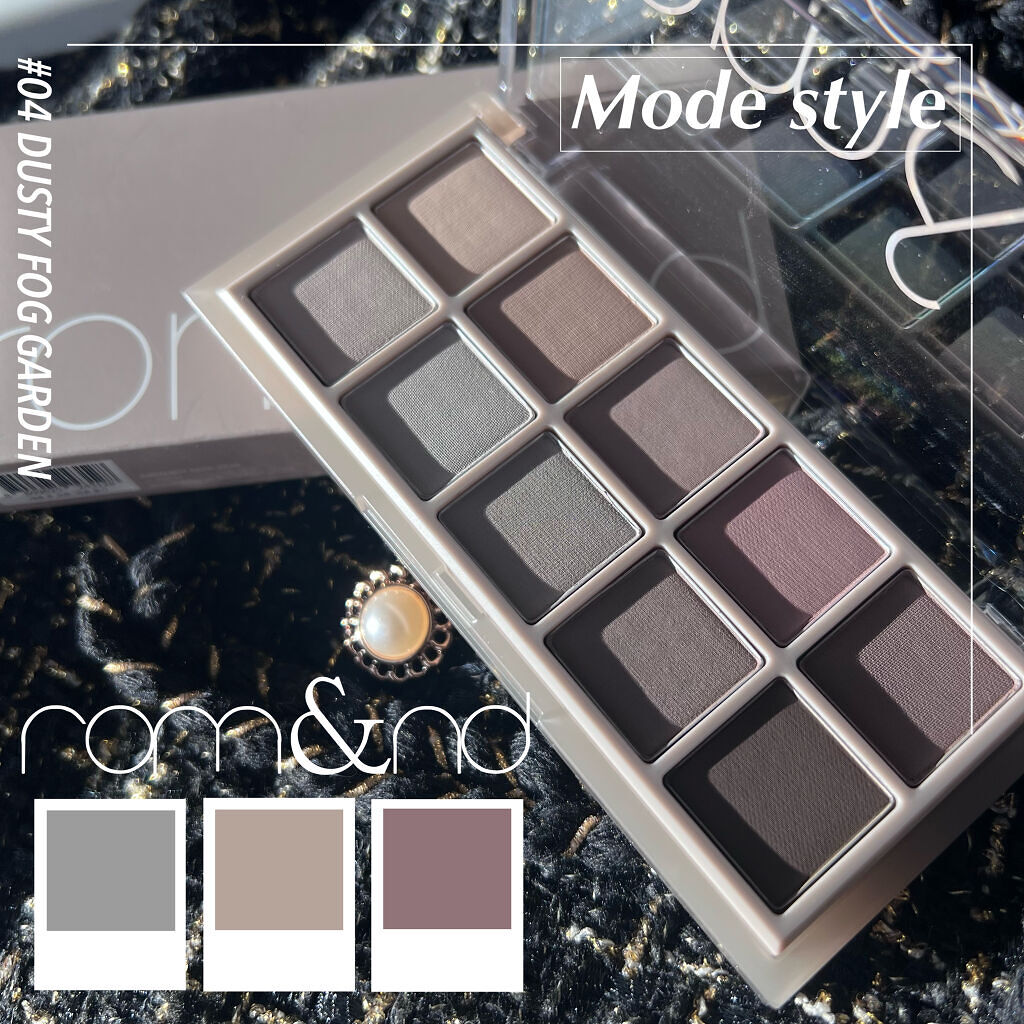 ベターザンパレット/rom&nd/アイシャドウパレットを使ったクチコミ（1枚目）