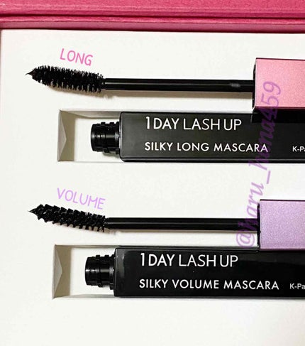 1DAY LASH UP シルキーボリュームマスカラa/K-パレット/マスカラを使ったクチコミ(2枚目)