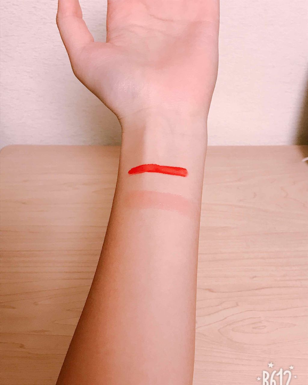 モイストピュアカラーリップ/ニベア/リップクリームを使ったクチコミ(2枚目)