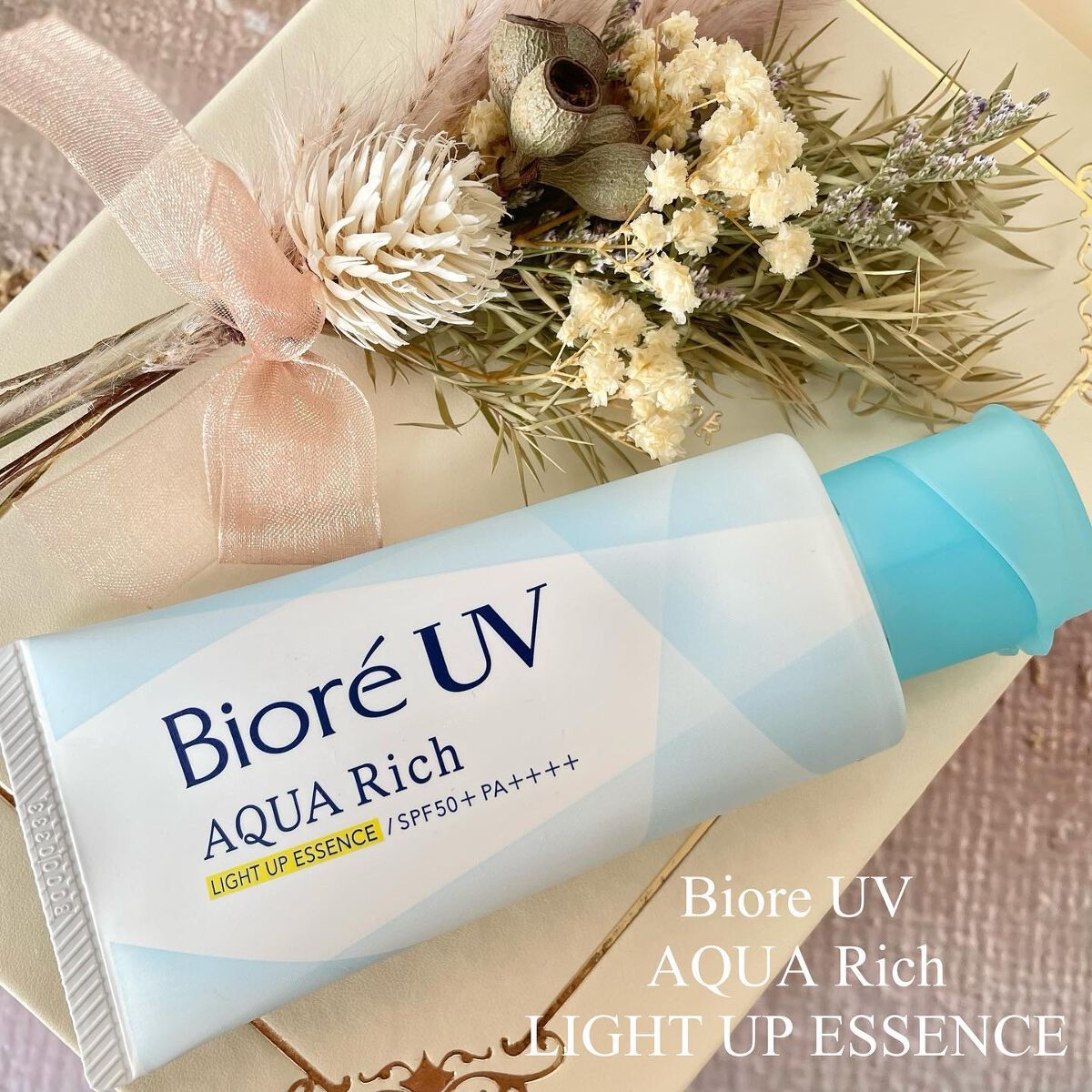 ビオレUV アクアリッチ ライトアップエッセンス/ビオレ/日焼け止めクリームを使ったクチコミ（1枚目）