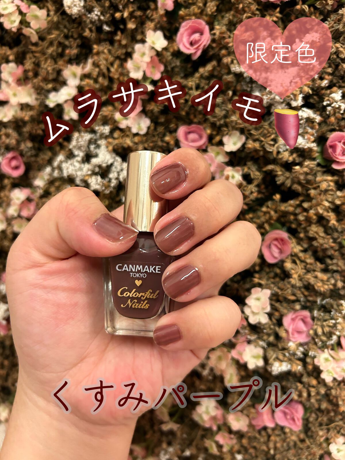 カラフルネイルズ/キャンメイク/マニキュアを使ったクチコミ(1枚目)