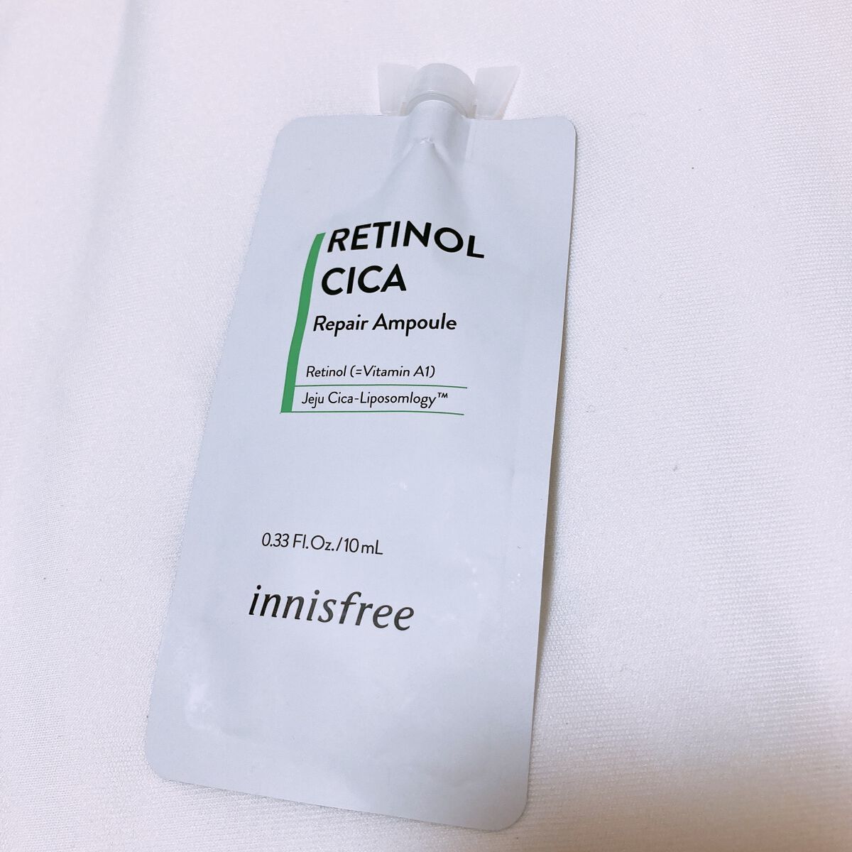 レチノール シカ リペア セラム/innisfree/美容液を使ったクチコミ(1枚目)