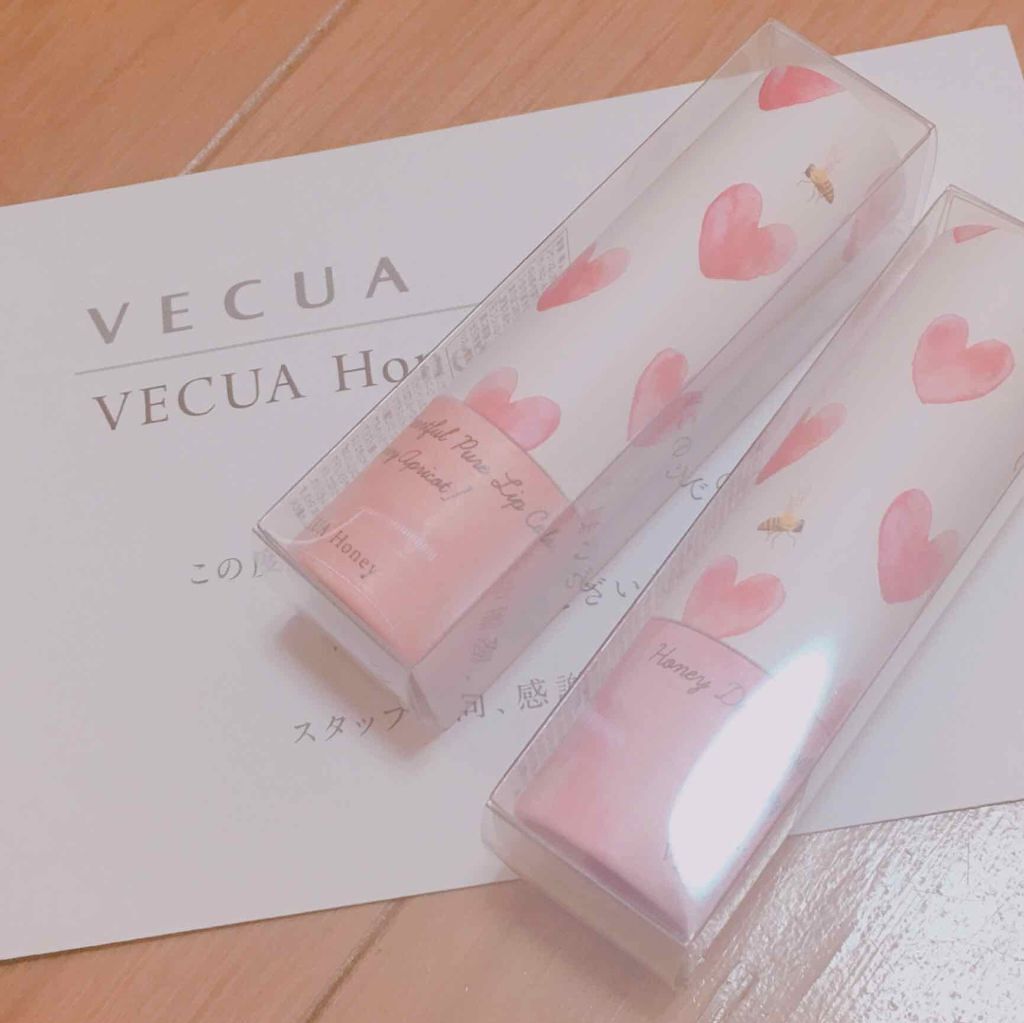 ワンダーハニー ハートフルなピュアリップ/VECUA Honey/口紅を使ったクチコミ(1枚目)