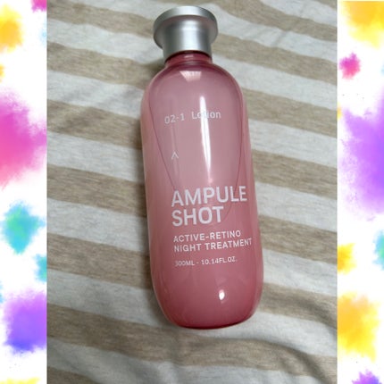 アクティブレチノ ナイトトリートメント ローション/AMPULE SHOT/化粧水を使ったクチコミ(1枚目)