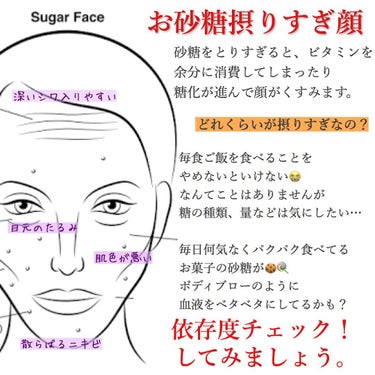 おゆみ|ニキビ・ニキビ跡ケア on LIPS 「【お砂糖依存度、把握してみましょう】﻿﻿﻿お砂糖大好きーーー！..」（2枚目）