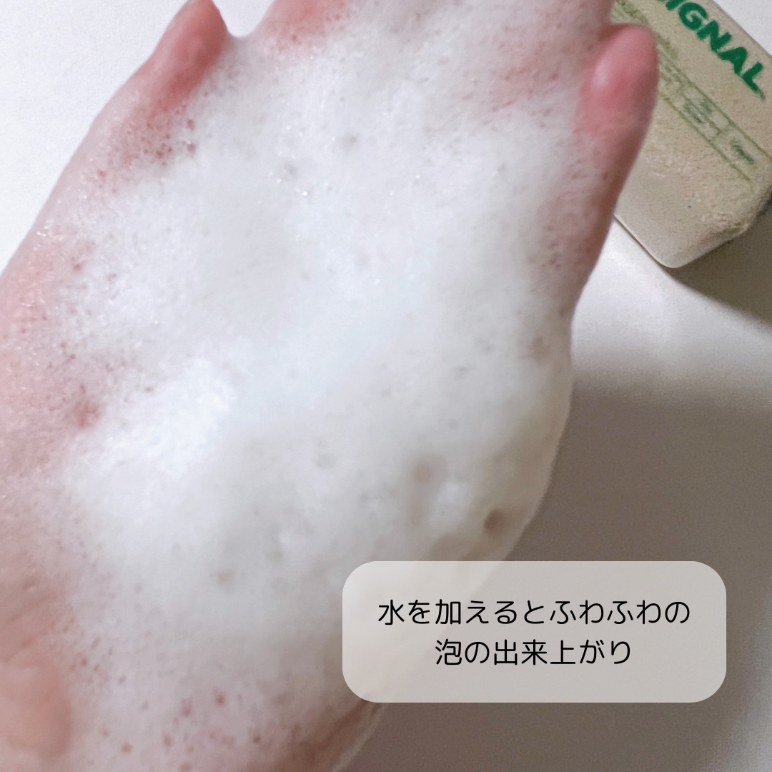 グリーン クレイ酵素クレンザー/SKIN SIGNAL/洗顔パウダーを使ったクチコミ（3枚目）