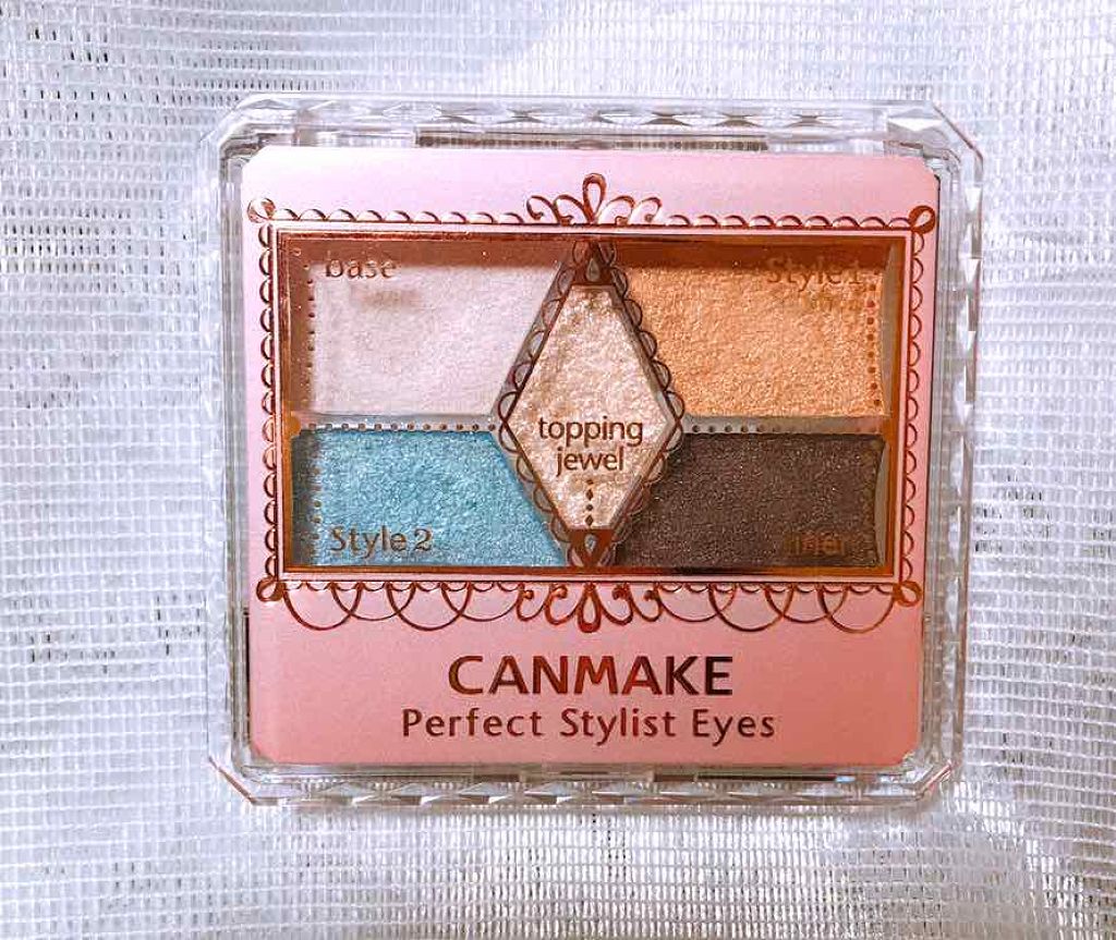 【旧品】パーフェクトスタイリストアイズ/キャンメイク/アイシャドウパレットを使ったクチコミ(1枚目)
