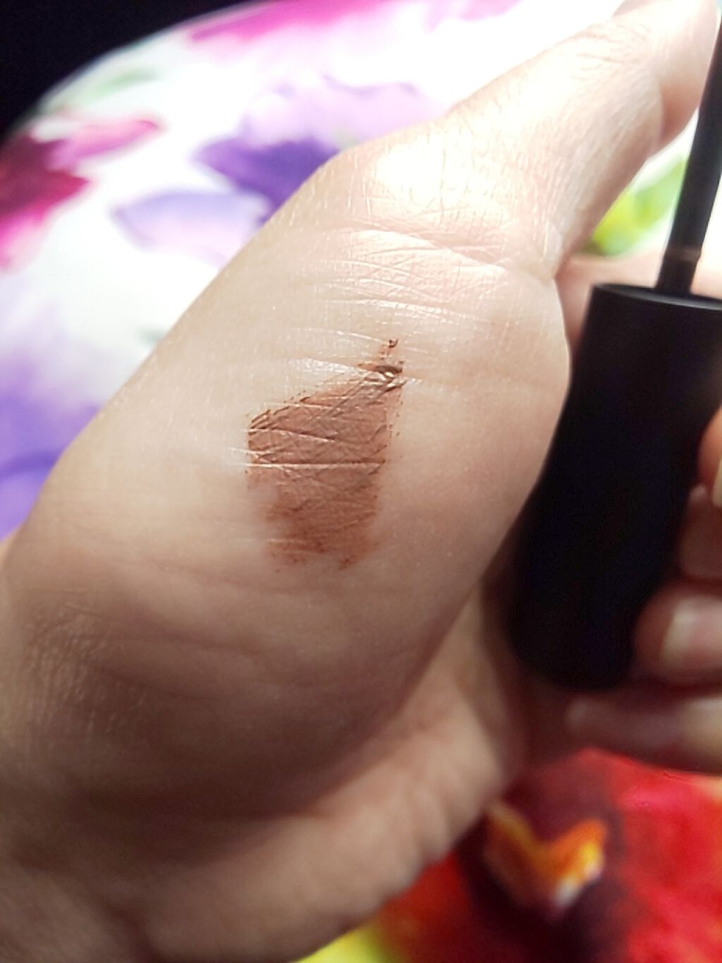 アイブロウマスカラ モーブブラウン/＆be/眉マスカラを使ったクチコミ（3枚目）