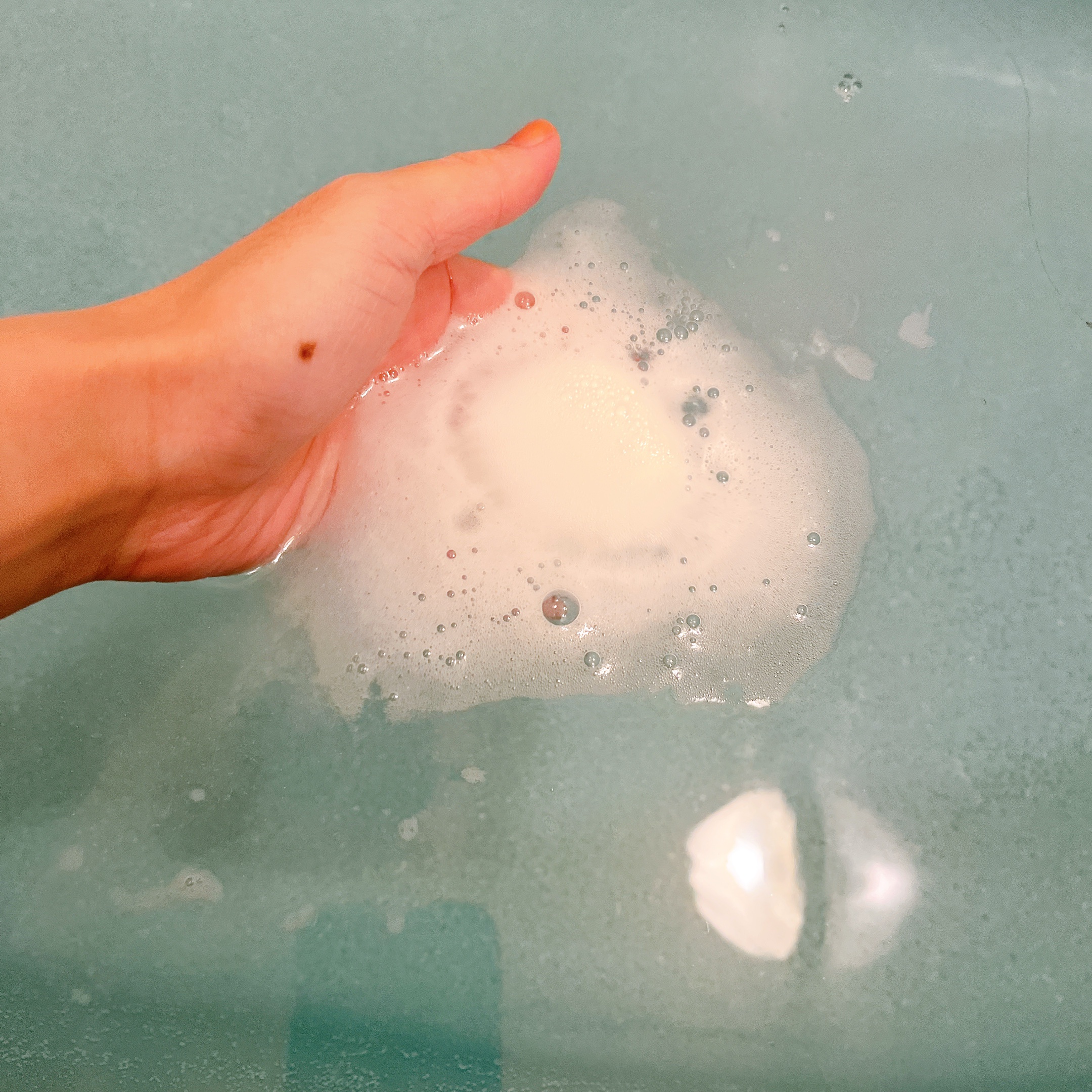 バブ ミルキータイプ/バブ/炭酸系入浴剤を使ったクチコミ（3枚目）